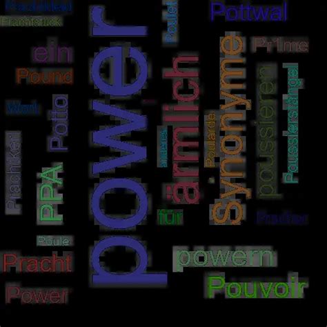 power synonyms|anderes wort für power.